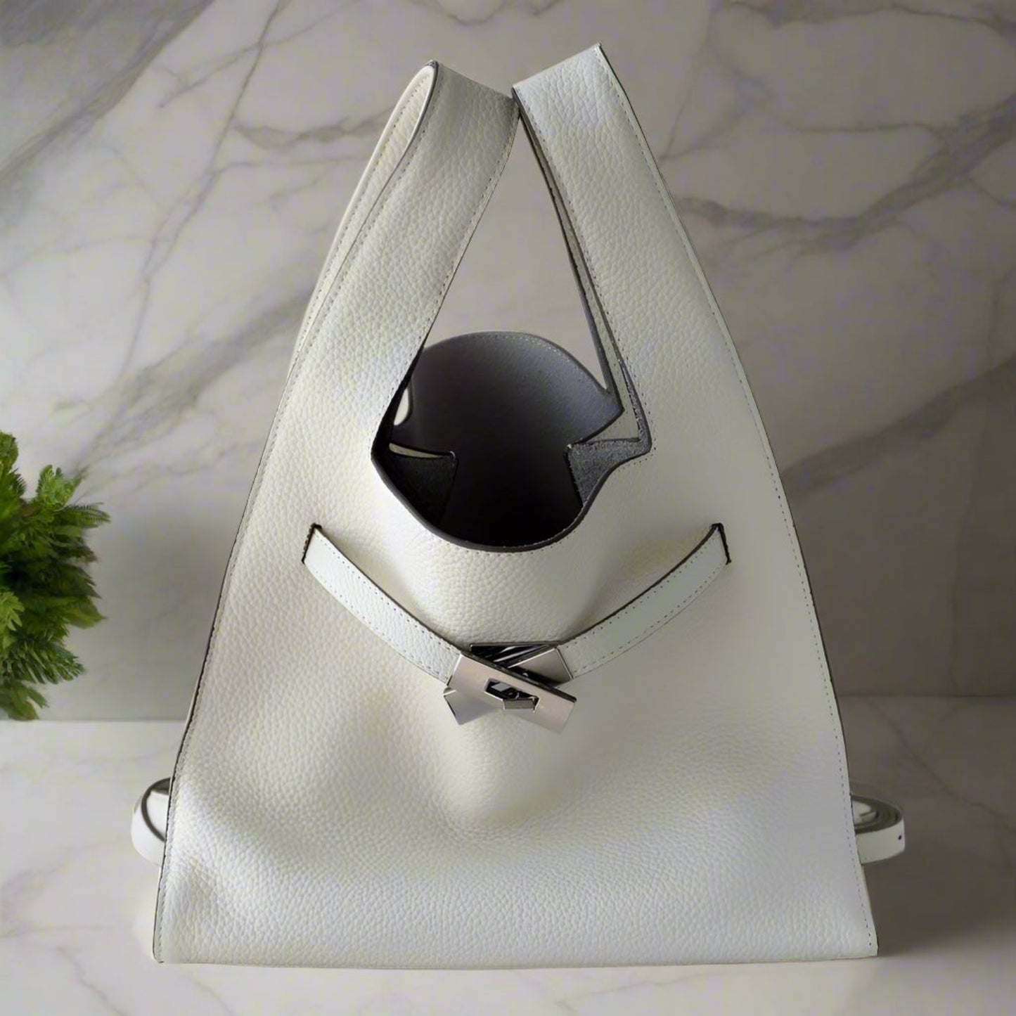 ARI classic curve underarm shoulder bag in fine leather,gf