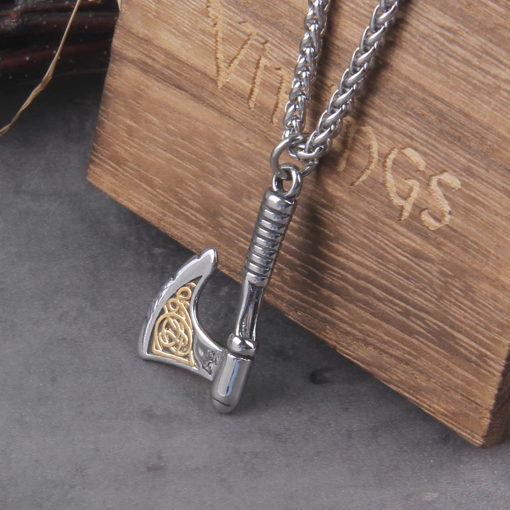 Never fade wolf and raven slavic wild amulet talisman viking necklace jewelry