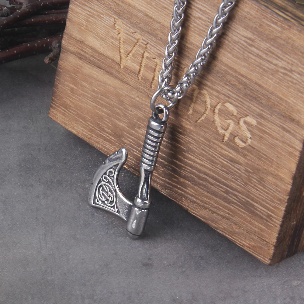 Never fade wolf and raven slavic wild amulet talisman viking necklace jewelry