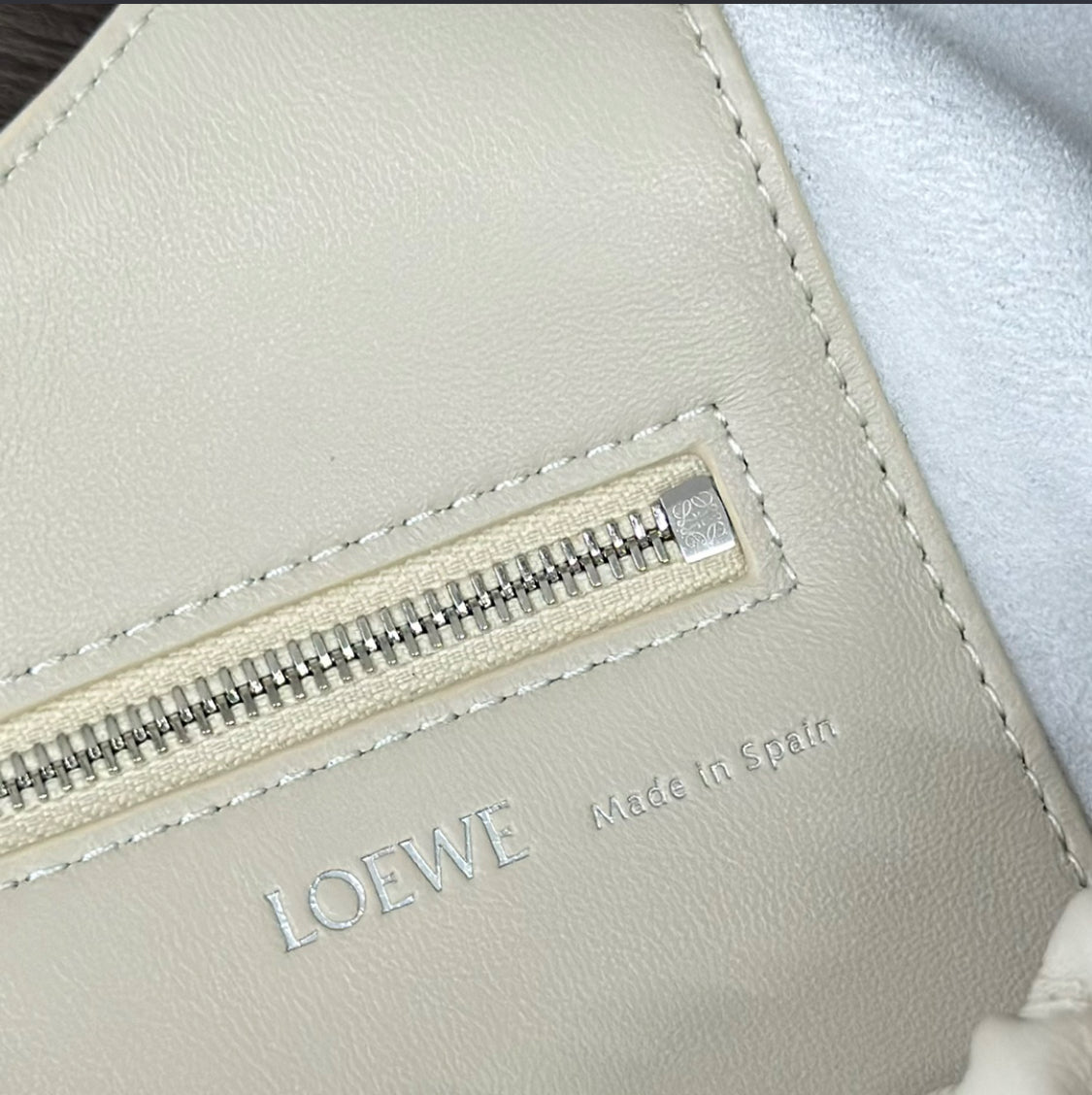 Luxury split leather designer shoulder,Loewe bag for girls