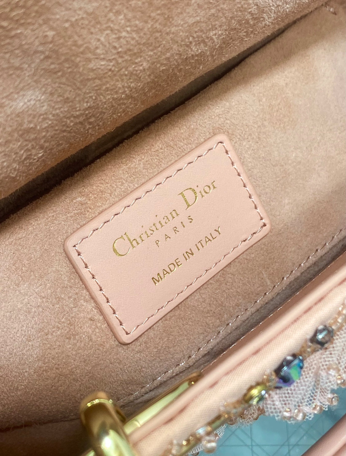 Classic christian dior style shoulder bag leather tote for women luxury fashion