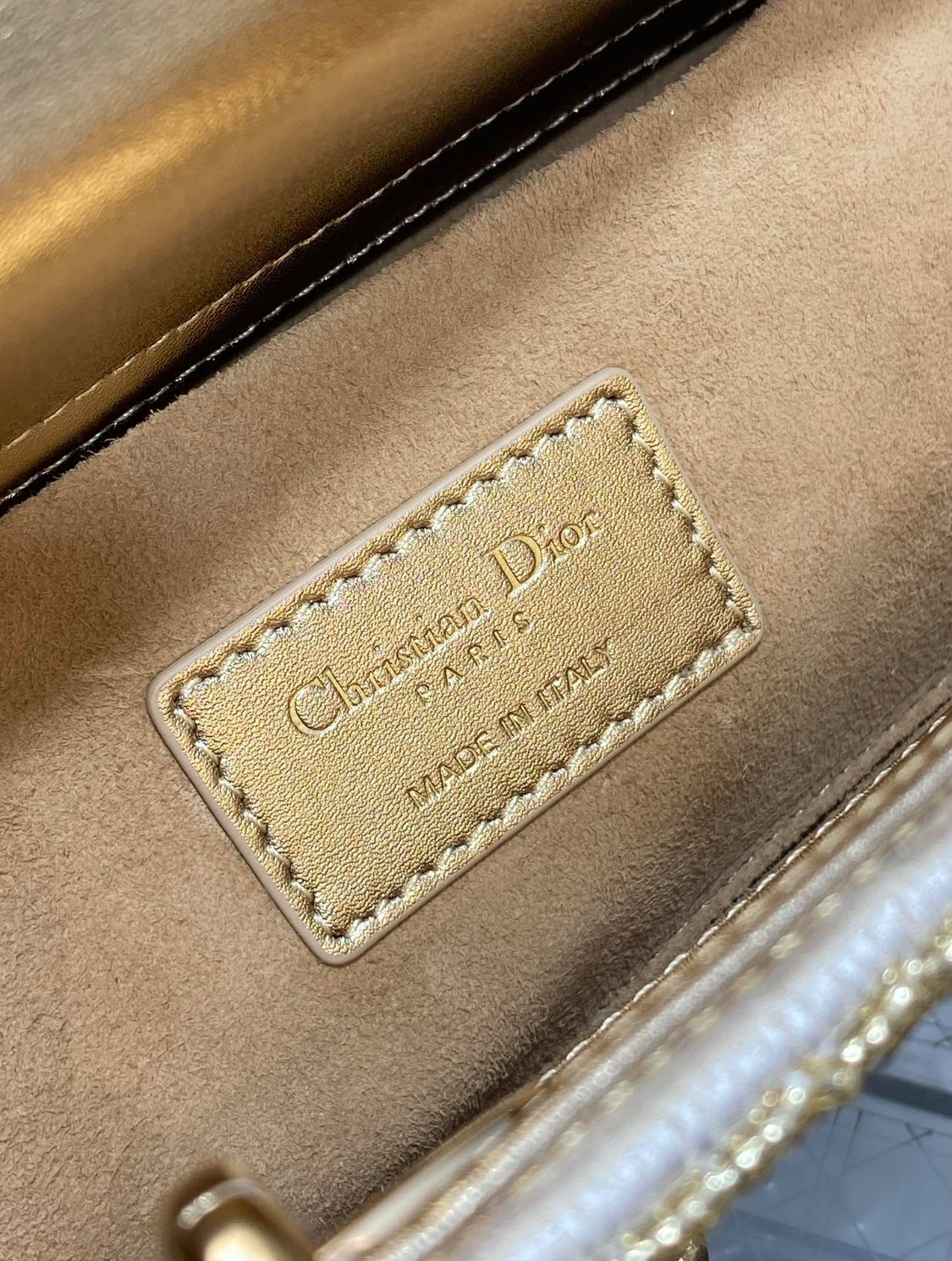 Women high fashion leather handbag classic christian dior look with modern design