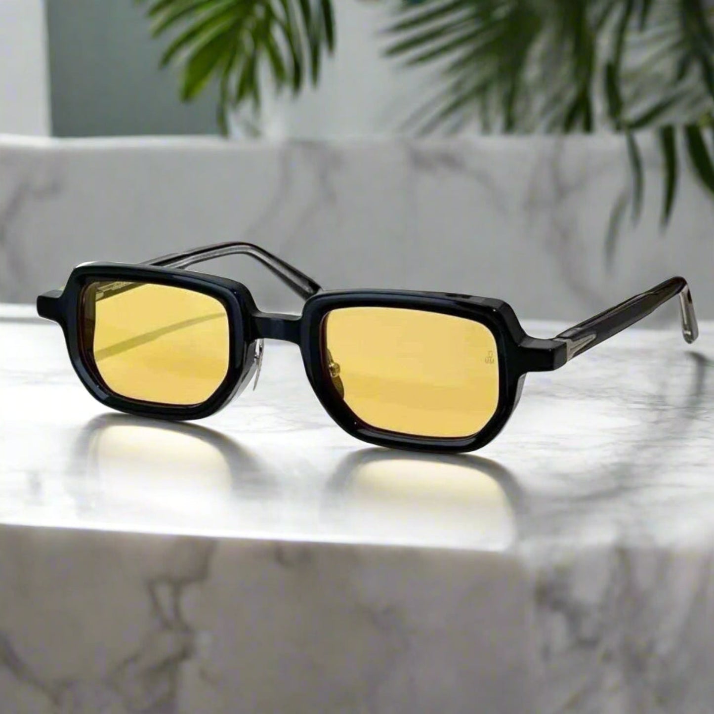 Jacques marie mage ASTAIRE vintage square sunglasses thick acetate luxury shades,gf