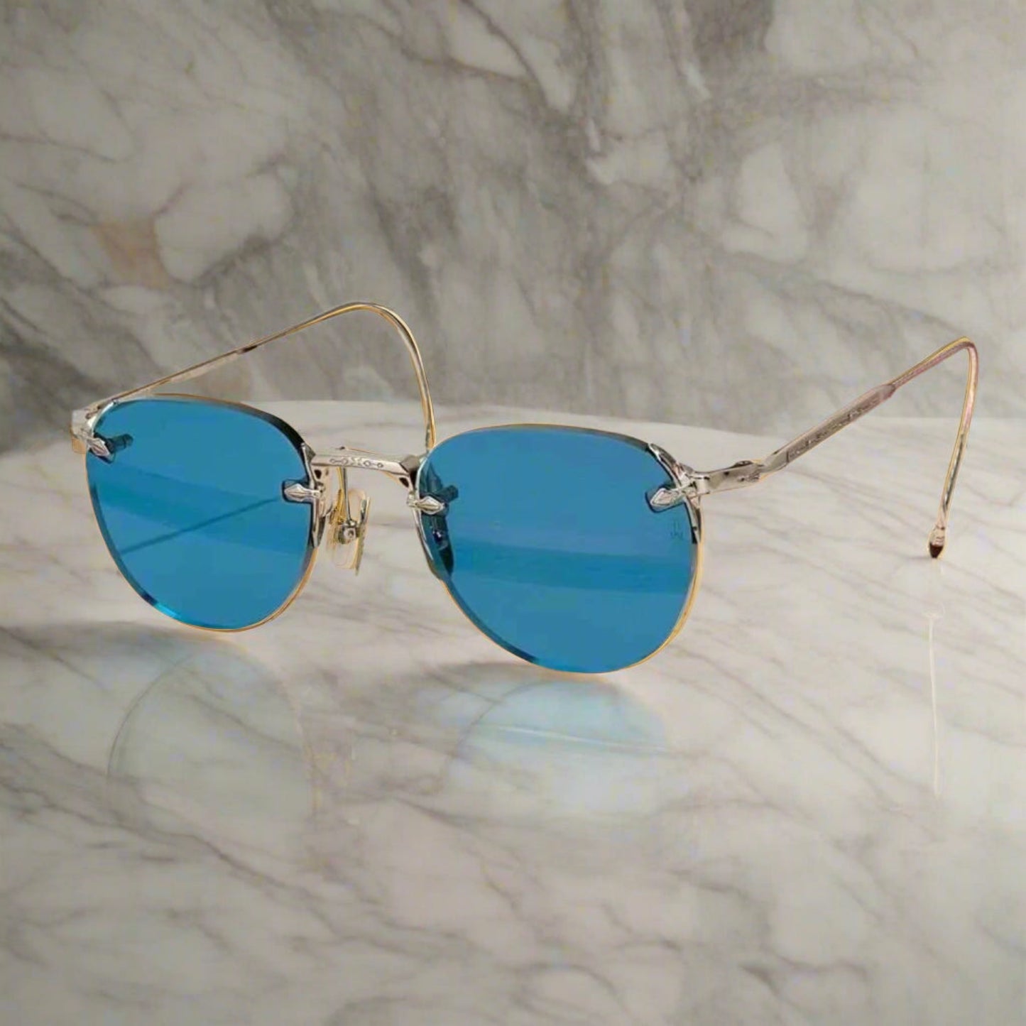 Jacques marie mage FAIRBANK fashion iconic trend sunglasses niche style rimless titanium.gh