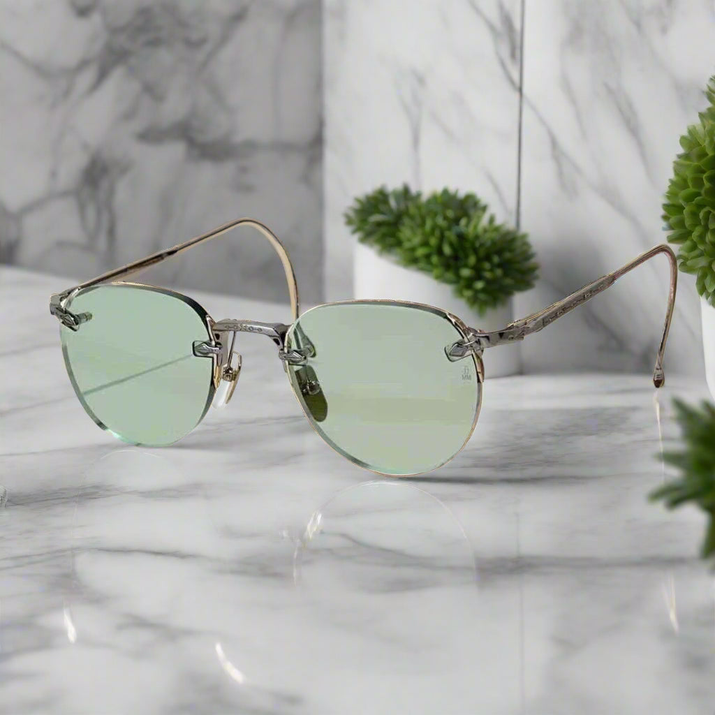Jacques marie mage FAIRBANK fashion iconic trend sunglasses niche style rimless titanium,ds