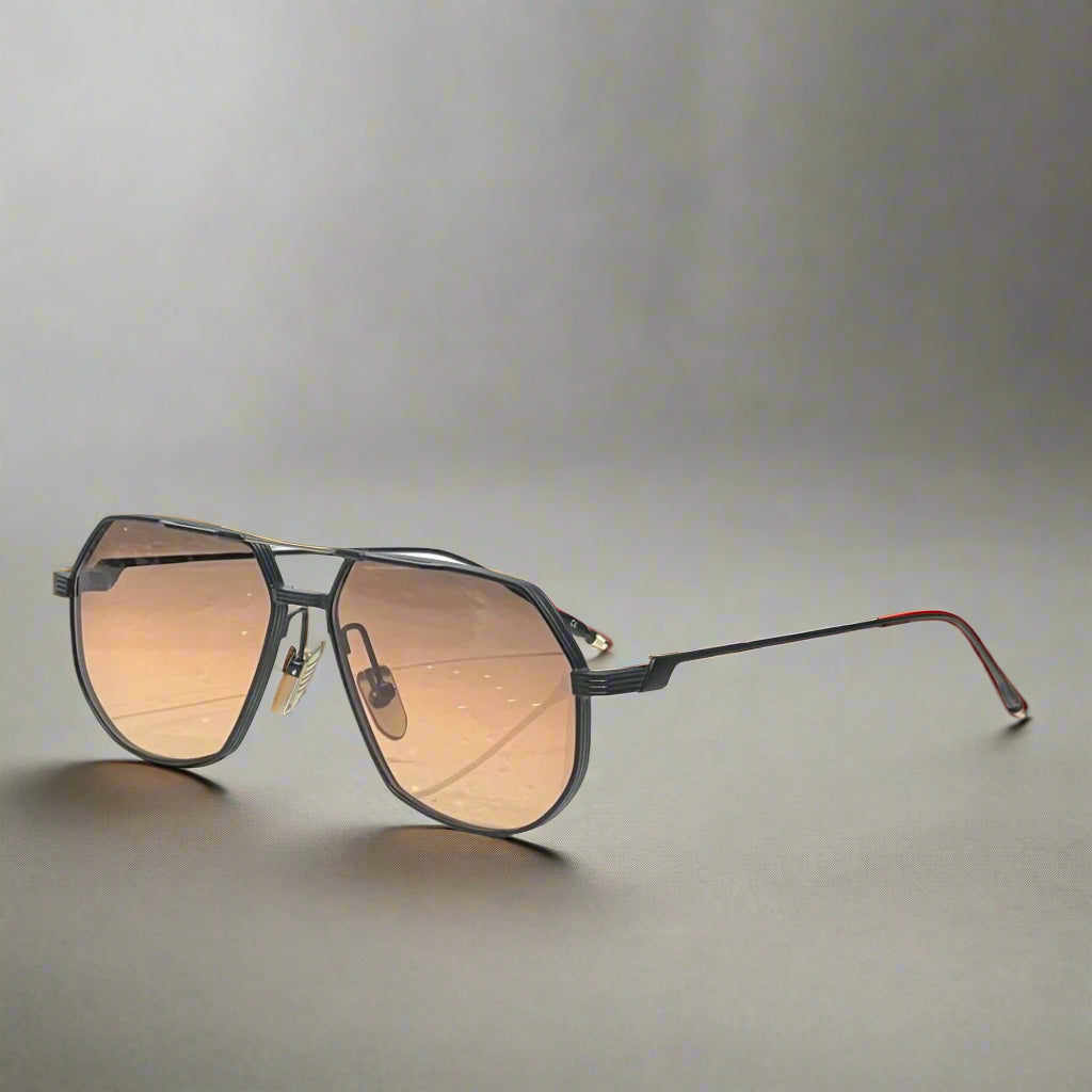 Jacques marie mage REYNOLD vintage oversize sunglasses quality titanium square frame,rs