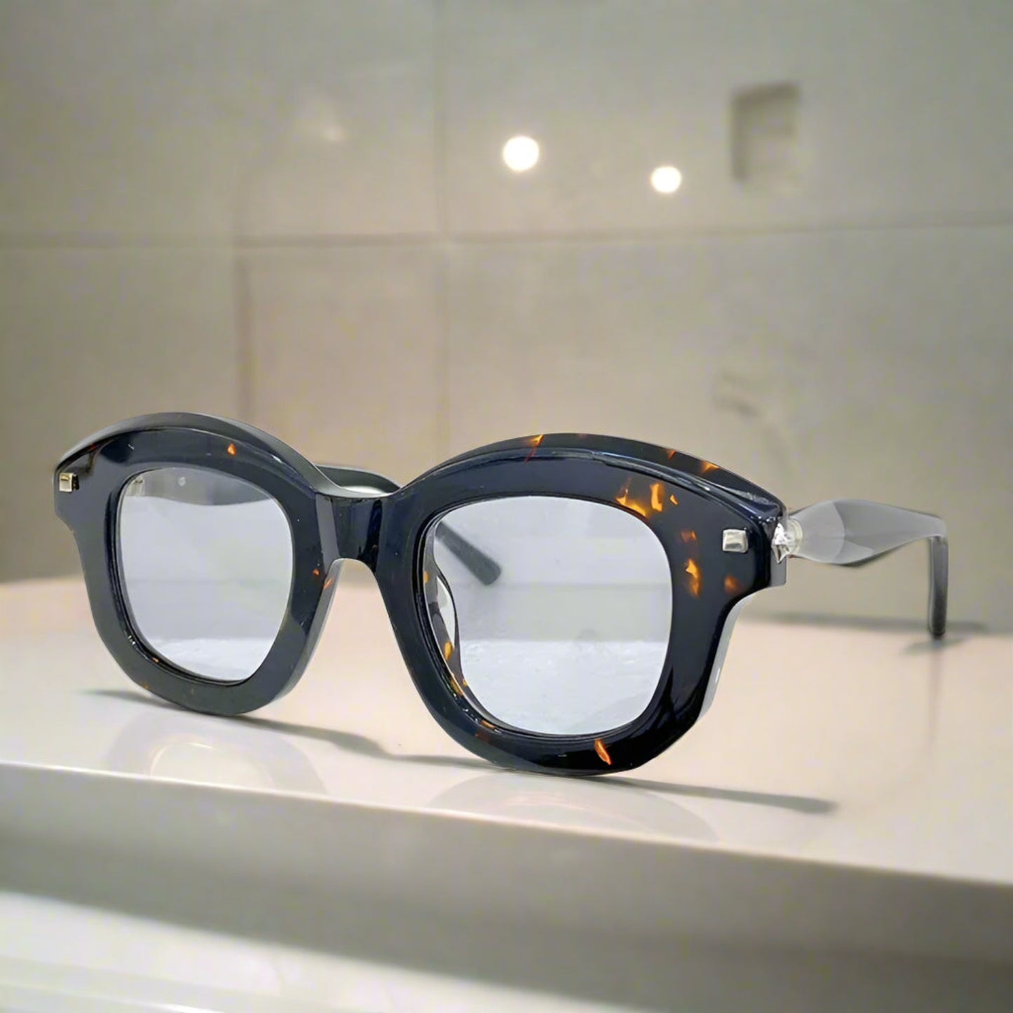 Kuboraum maske J1 premium sunglasses thick acetate classical design lenses,fg