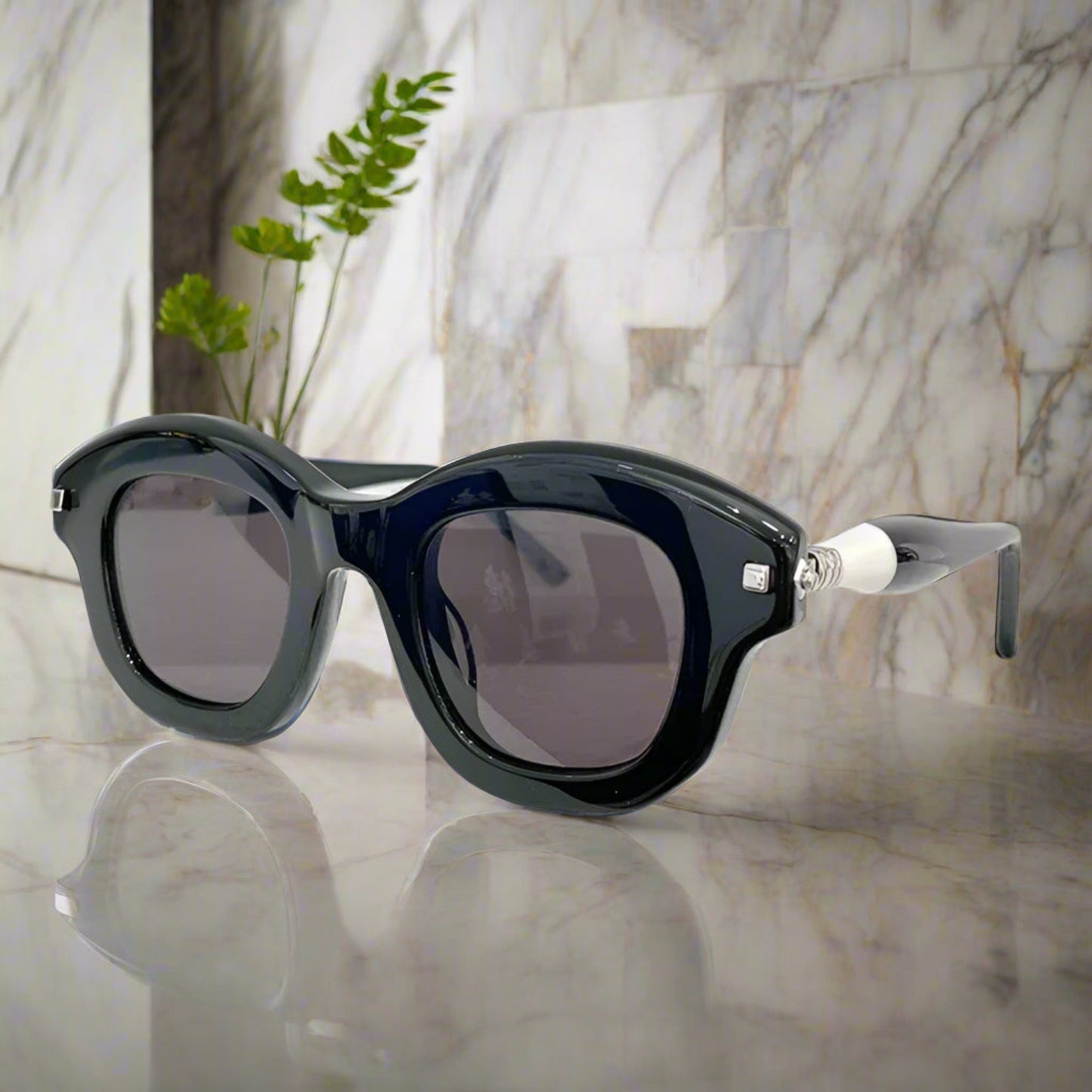 Kuboraum maske J1 premium sunglasses thick acetate classical design lenses,hgf