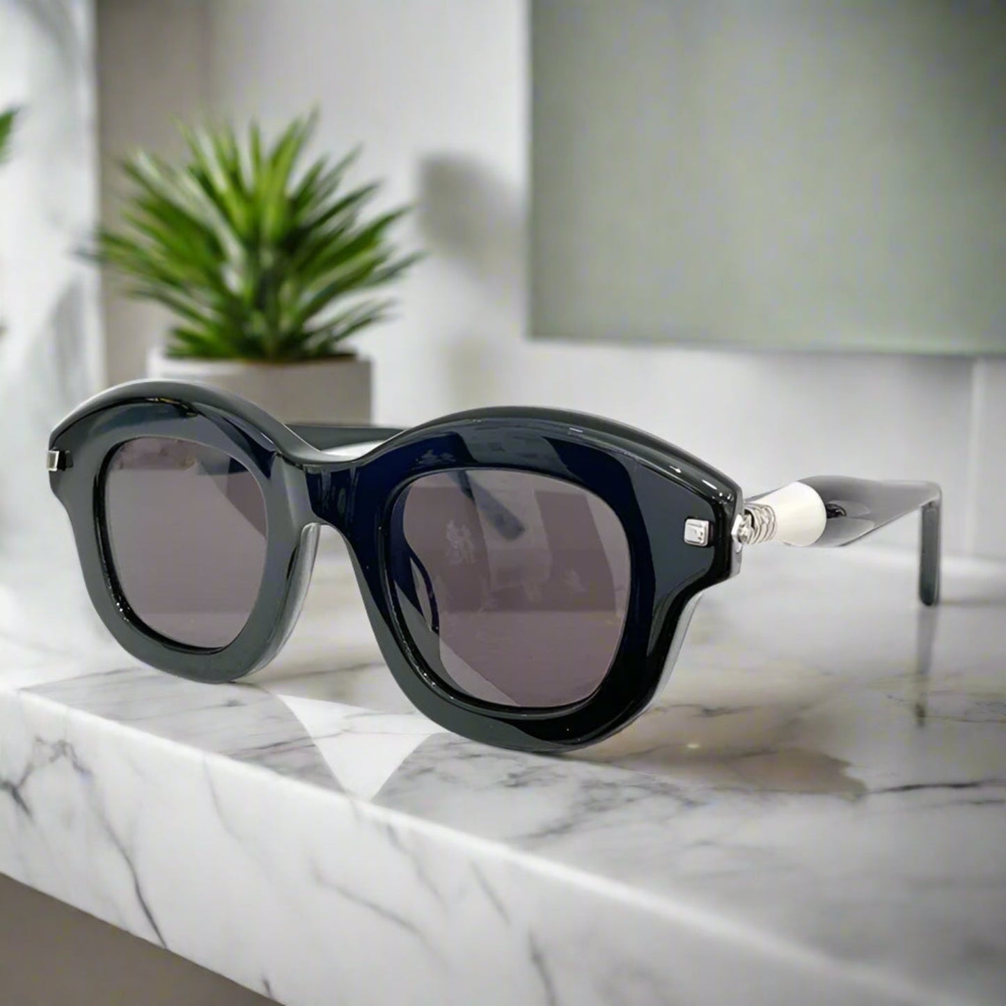 Kuboraum maske J1 premium sunglasses thick acetate classical design lenses,jhj