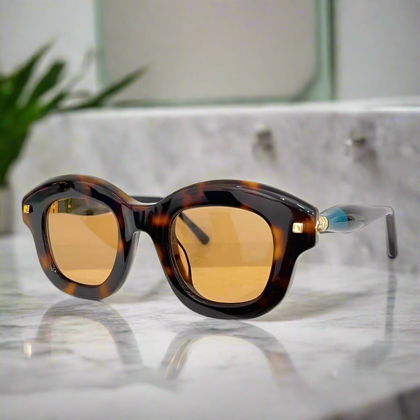 Kuboraum maske J1 premium sunglasses thick acetate classical design lenses,kj