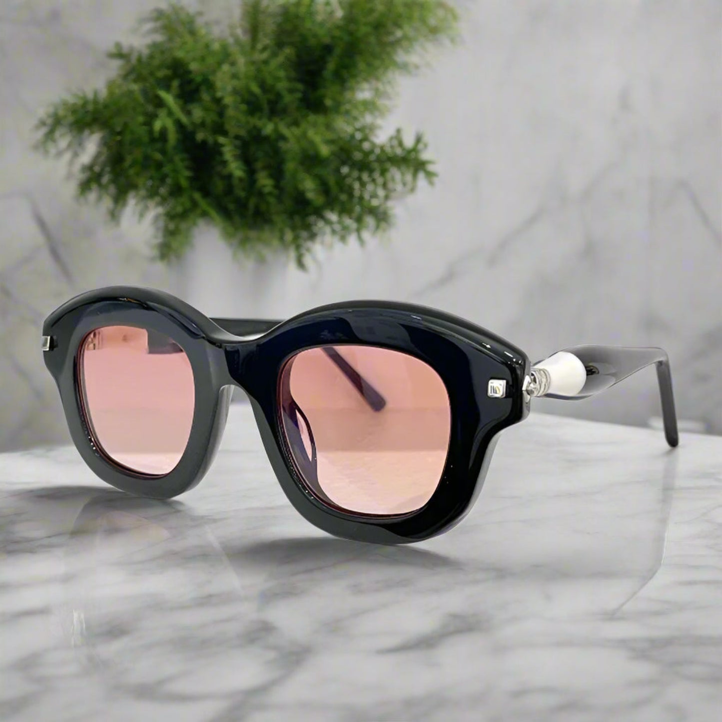Kuboraum maske J1 premium sunglasses thick acetate classical design lenses,gy