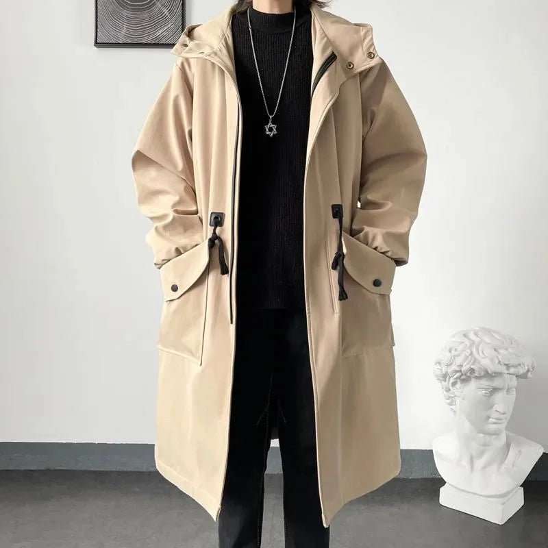 Windbreaker fashion daily high street stylish overcoat