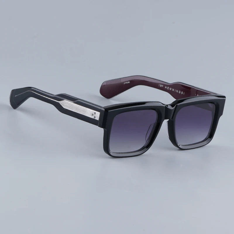 Jacques marie mage Hemmings sunglasses the bossy classic square frame with case