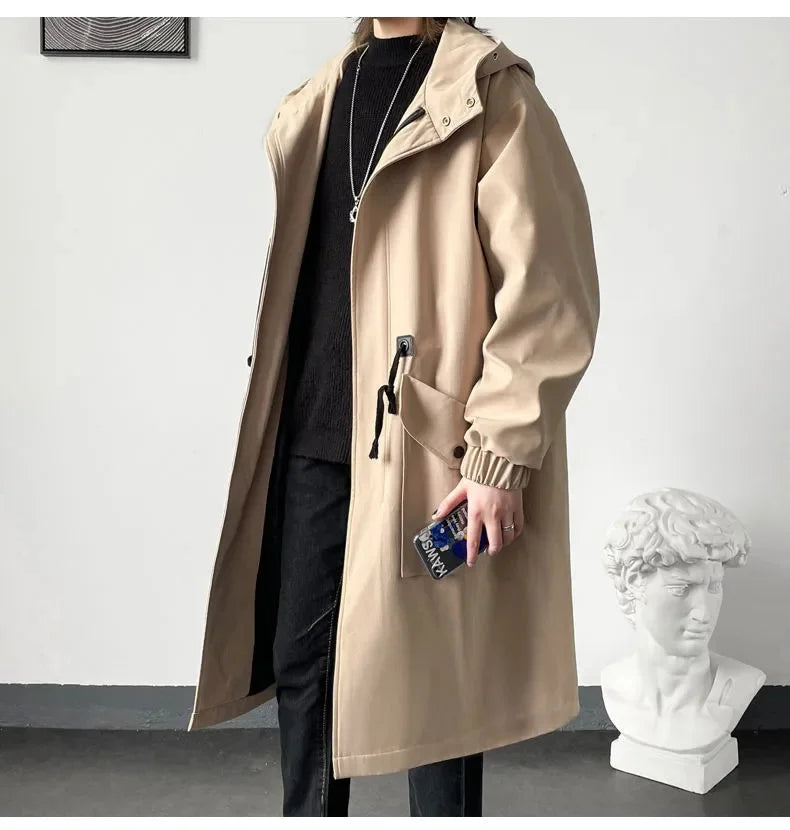 Windbreaker fashion daily high street stylish overcoat