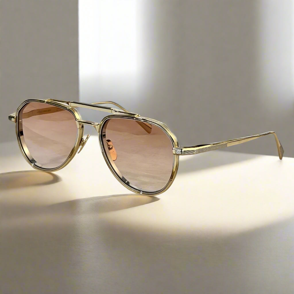 Jacques Marie Mage COMMANDER sunglasses bold premium titanium frame