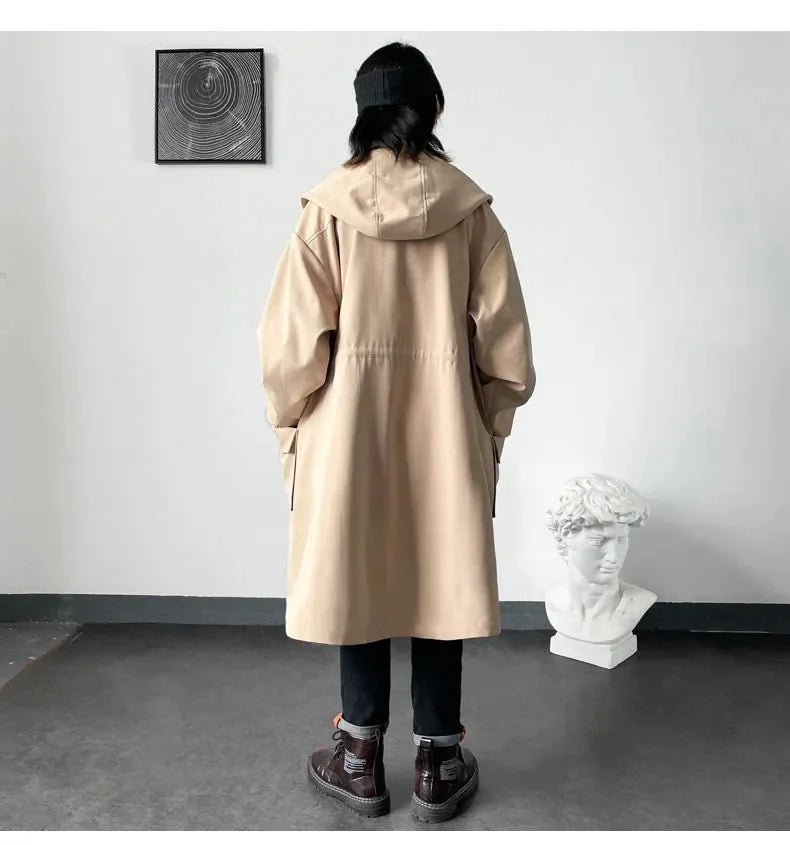 Windbreaker fashion daily high street stylish overcoat