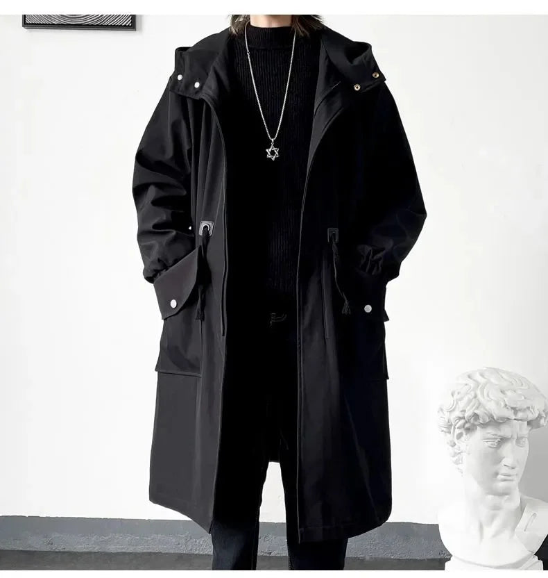 Windbreaker fashion daily high street stylish overcoat