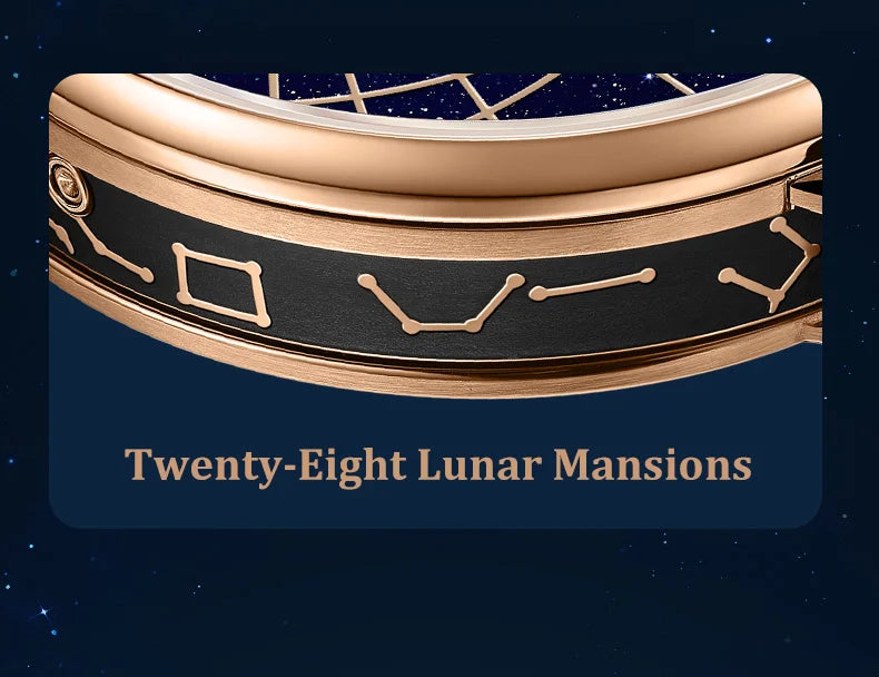 seagull prestige master series starry sky tourbillon with chinese astronomical calendar