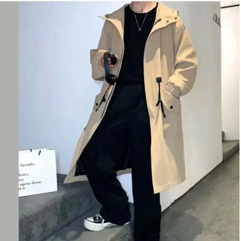 Windbreaker fashion daily high street stylish overcoat