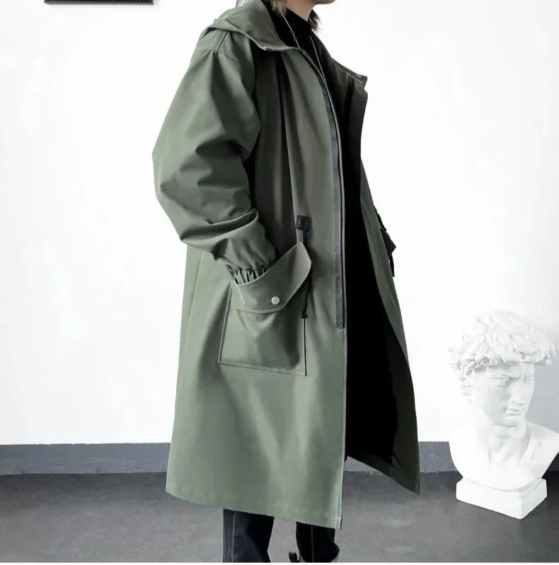 Windbreaker fashion daily high street stylish overcoat