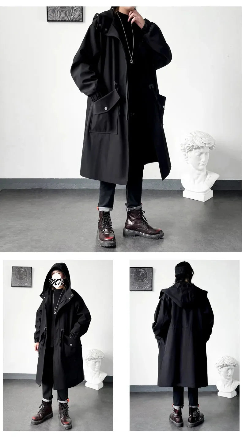 Windbreaker fashion daily high street stylish overcoat