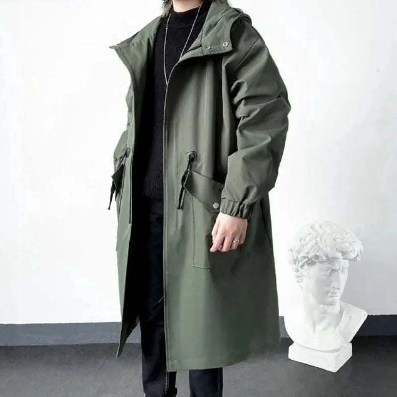 Windbreaker fashion daily high street stylish overcoat