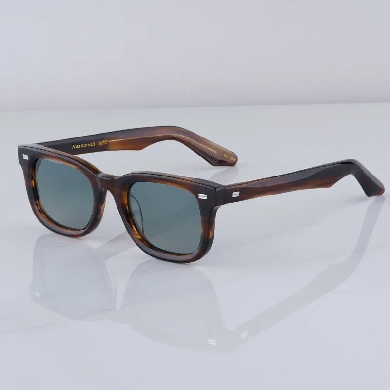 Lemtosh KLUTZ rectangle sunglasses vintage inspired acetate luxury