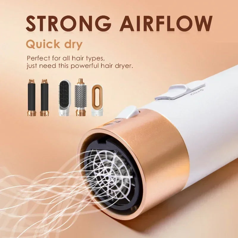 5 in 1 Hair set professional curling iron hair straightener styling