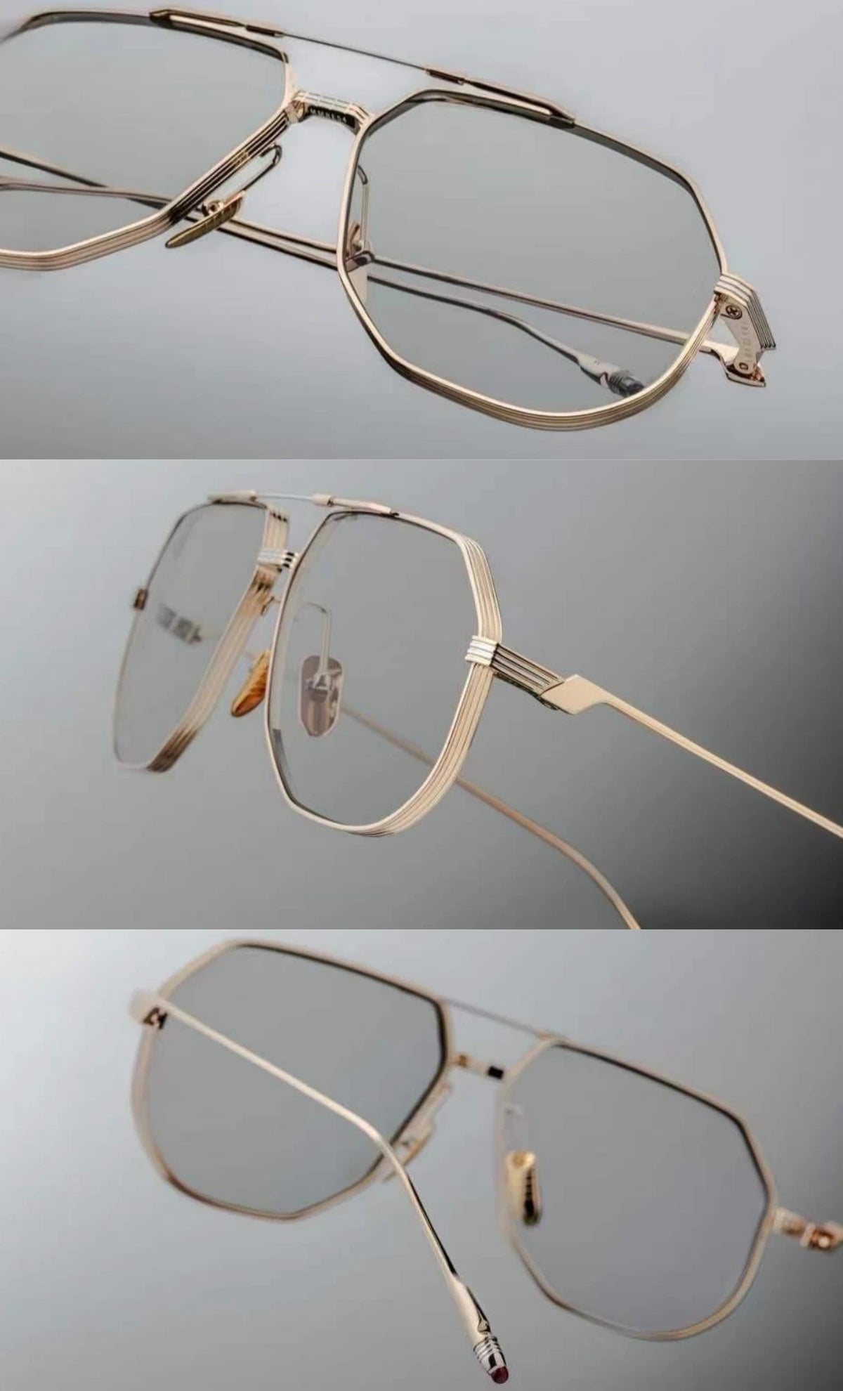Jacques marie mage REYNOLD vintage oversize sunglasses quality titanium square frame