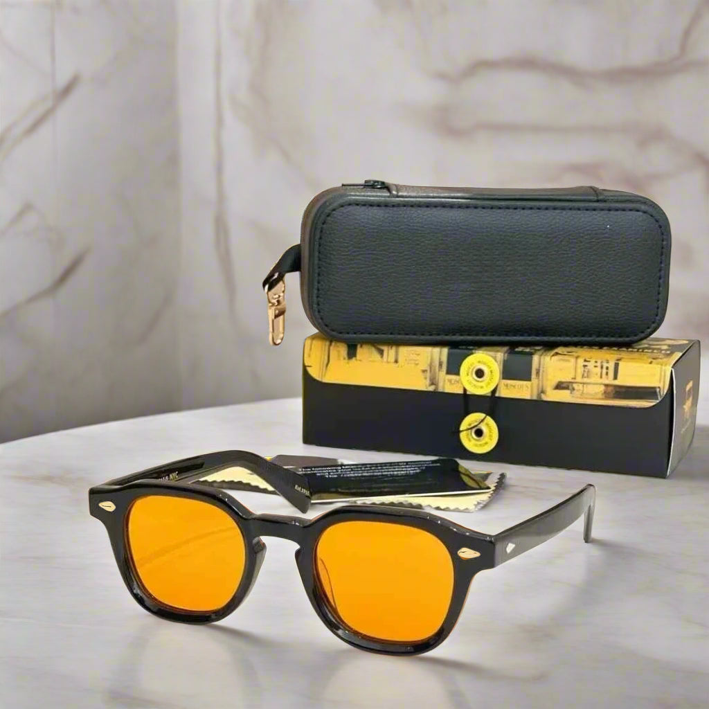 Moscot Dolt premium polarized sunglasses with luxury retro design