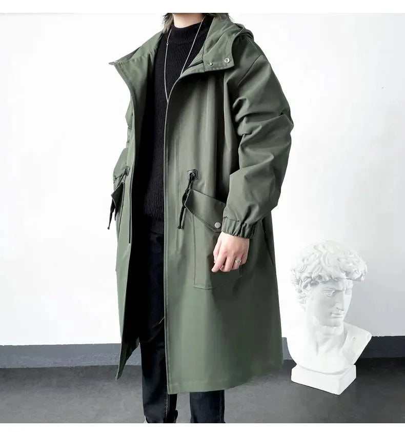 Windbreaker fashion daily high street stylish overcoat