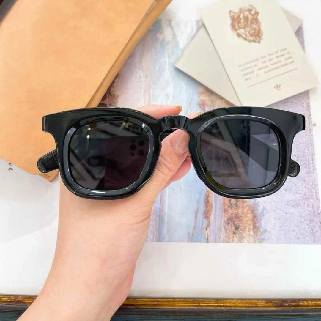 Jacques Marie Mage DEVAUX Inspired sunglasses thick acetate retro square