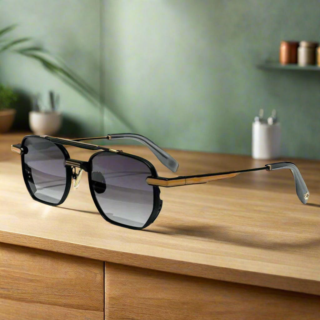 T Henri lusso eyeswear classic inspire retro academic style weightless alloy