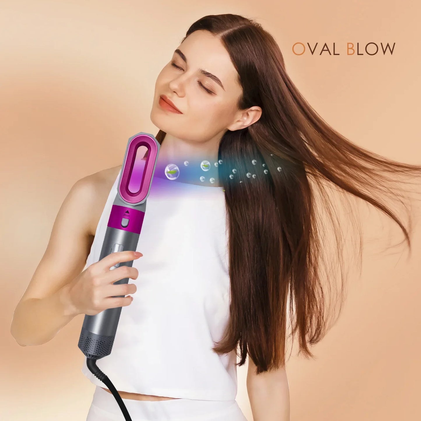 5 in 1 Hair set professional curling iron hair straightener styling