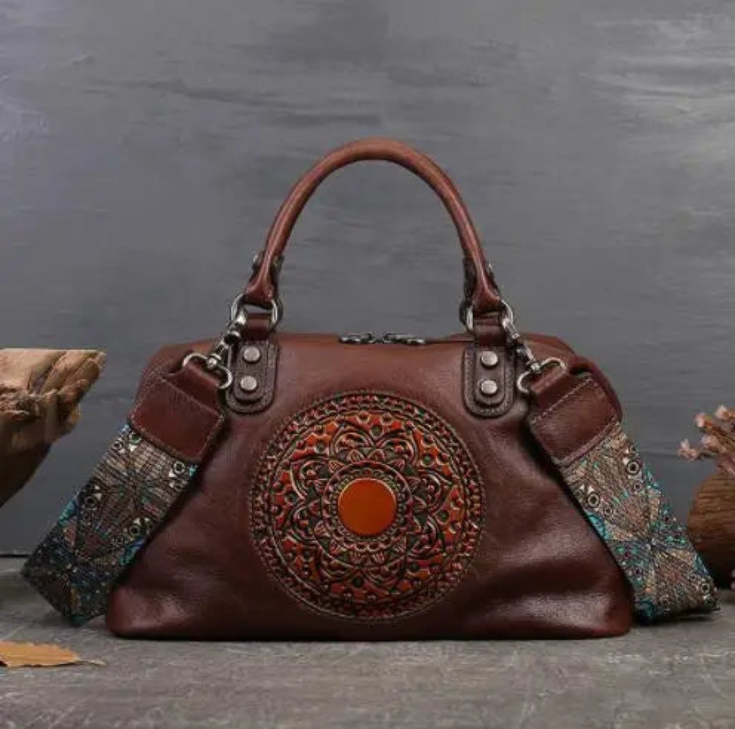 women genuine leather tote bag classic cowhide shoulder handbag with zipperm,b
