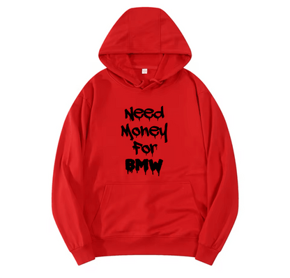 NEED MONEY FOR BMW art new fashionable sweater for spring & autumn - ARI