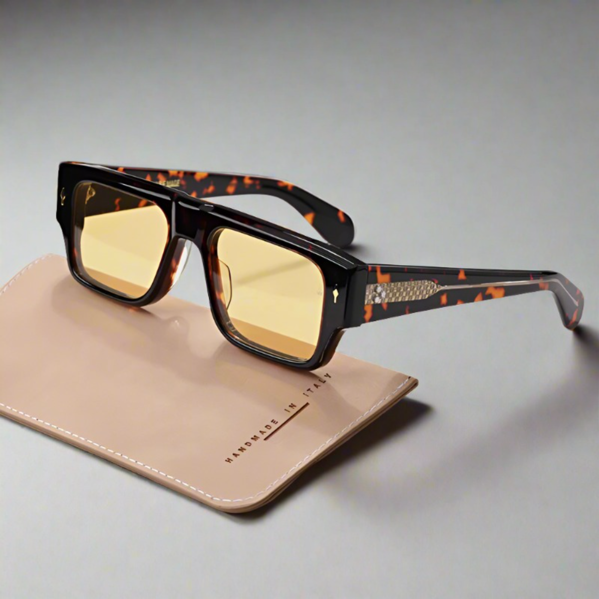 Limited JMM DEVOTO brand design square acetate