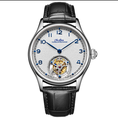 ARI Liora Luxury Tourbillon Movement Timepiece Mechanical Skeleton Watch Wrist Watches