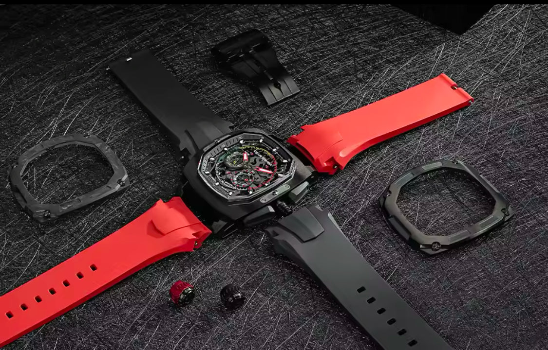 Interchangeable Automatic Watch Set Mechanical Wristwatch for Men