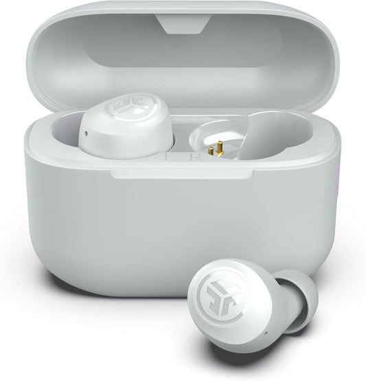 JLab Go Air Pop+ True Wireless Earbuds, in Ear Headphones, Bluetooth Earbuds with Microphone Dual Connect
