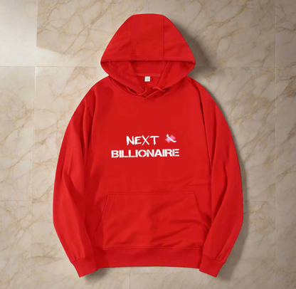 Motivational Line,NEXT BILLIONAIRE ,New fashionable round neck sweater - ARI