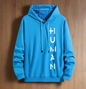 Human Art ,Winter Plush Hoodie Warm and Stylish for Cold Weather Comfort