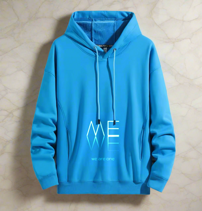 ME,WE, perfect gift for partner  Love Vibes Hoodie Warm and Stylish for Cold Weather