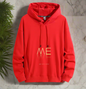 ME,WE, perfect gift for partner  Love Vibes Hoodie Warm and Stylish for Cold Weather