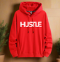 HUSTLE Art ,Winter Plush Hoodie Warm and Stylish for Cold Weather Comfort