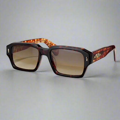 Jacque marie mage , DAKOTA ,designer square vintage fashion handmade sunglasess