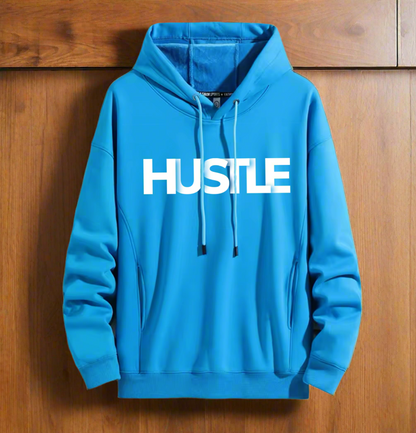 HUSTLE Art ,Winter Plush Hoodie Warm and Stylish for Cold Weather Comfort