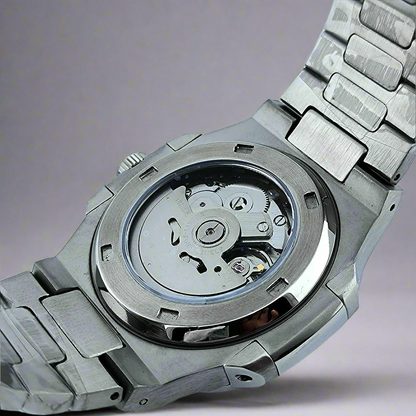 ARI EXON: timeless elegance in stainless steel mechanical watch