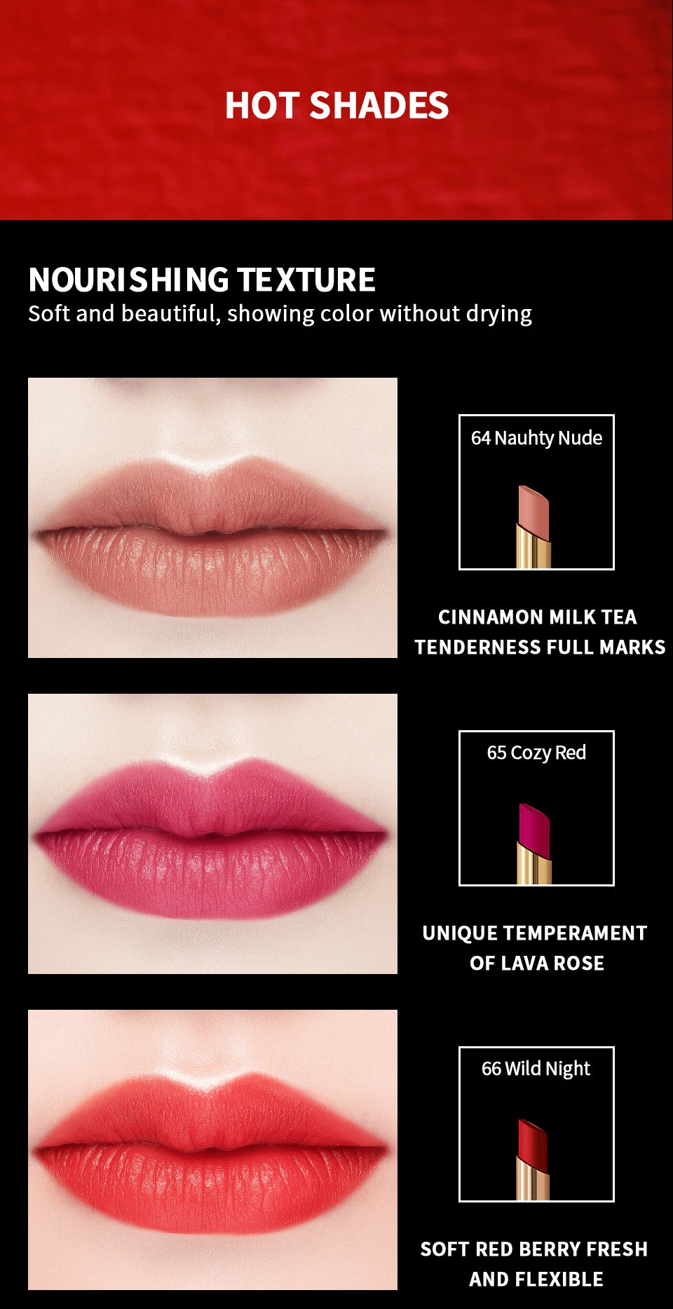 Charmacy Milano ,Luxury long lasting Lipstick