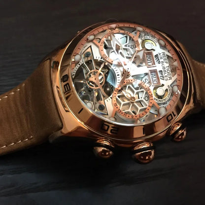 Reef Tiger Tourbillon  Automatic Watch  RGA703